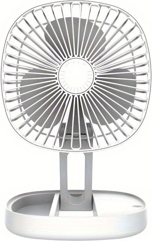 Livano Ventilator Staand - Ventilatoren - Tafelventilator - Statief - Extra Verkoelend - Aircooler - Cooling Fan - Cooler - Wit
