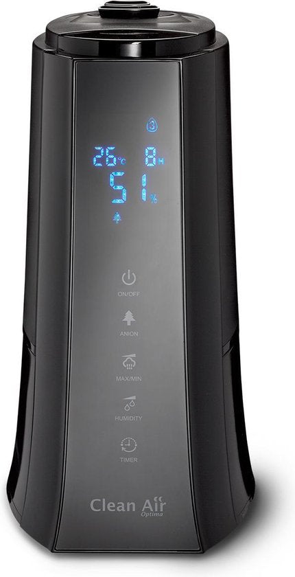 Clean Air Optima® CA-603 - Luchtbevochtiger met Ionisator en Aromatherapie - Geschikt voor Woonkamer, Kantoor, Babykamer, Slaapkamer