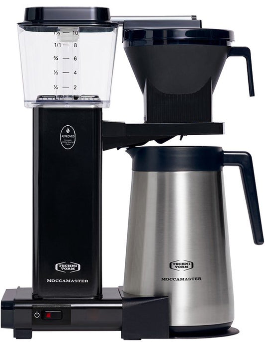 Moccamaster KBGT - Filterkoffiezetapparaat - Black - 5 jaar garantie(Black)