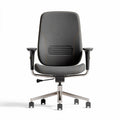 Ergonomische bureaustoel met stoffering in grijs en verstelbare armleuning 60 x 60 x 100cm