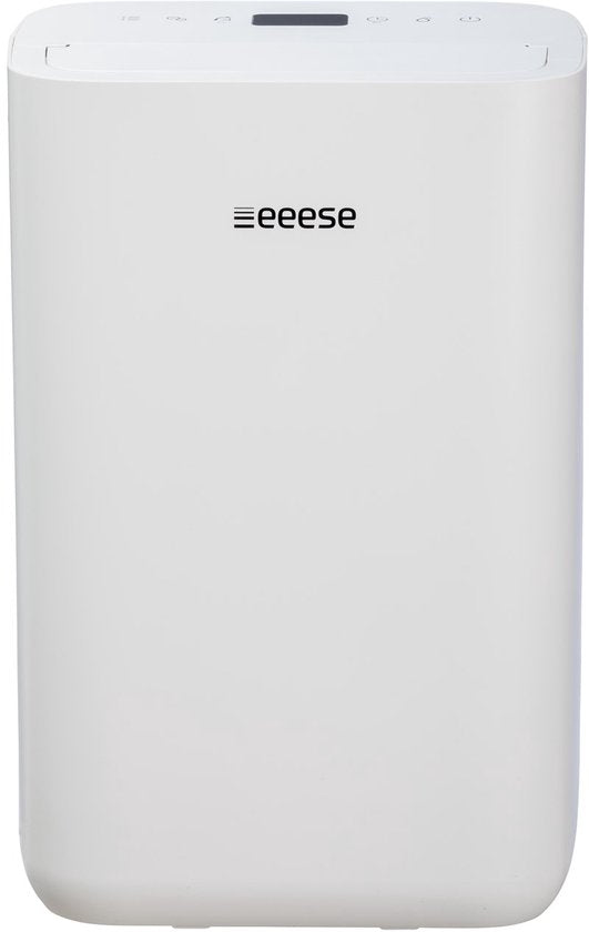 Eeese Otto 13L - Luchtontvochtiger - Ontvochtigt tot 13L per dag – Voor ruimtes tot 60 m² - Zeer stil - Incl. wasdroogfunctie - IPX4 geclassificeerd - Geschikt voor badkamer(Wit/13 l)