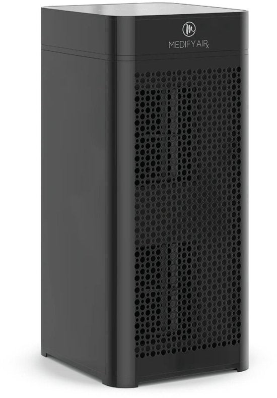 Medify Air MA-40 Luchtreiniger – 288 m³/u Air Purifier – HEPA H13 Filter  Touchscreen – Nachtmodus – Luchtfilter tegen Hooikoorts, Allergieën  Huisstofmijt – Zwart(Zwart/288)