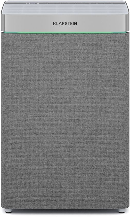 Klarstein AireLux Luchtreiniger - HEPA  Actieve Koolstoffiltratie, CADR 400 m³/h, Slimme WiFi-bediening, Stille UV-C desinfectie, 6,2L tank, voor kamers tot 60 m²