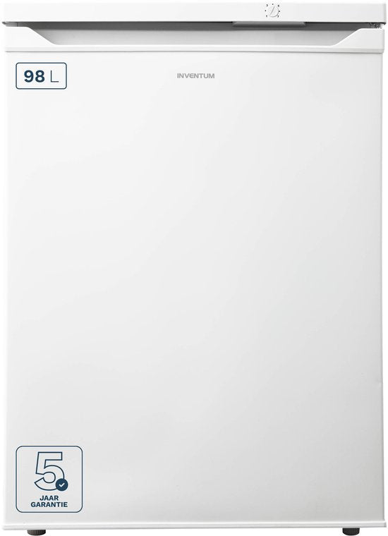 Inventum VR600 tafelmodel vriezer 98 liter - 60 cm breed - Energielabel D - Diepvries - Compact - Vrijstaand - 3 lades/2 plateaus - Wit