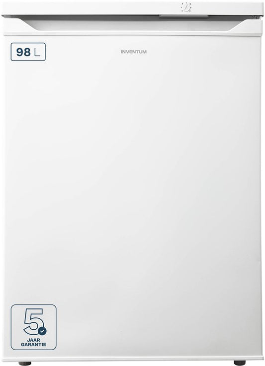 Inventum VR600 tafelmodel vriezer 98 liter - 60 cm breed - Energielabel D - Diepvries - Compact - Vrijstaand - 3 lades/2 plateaus - Wit