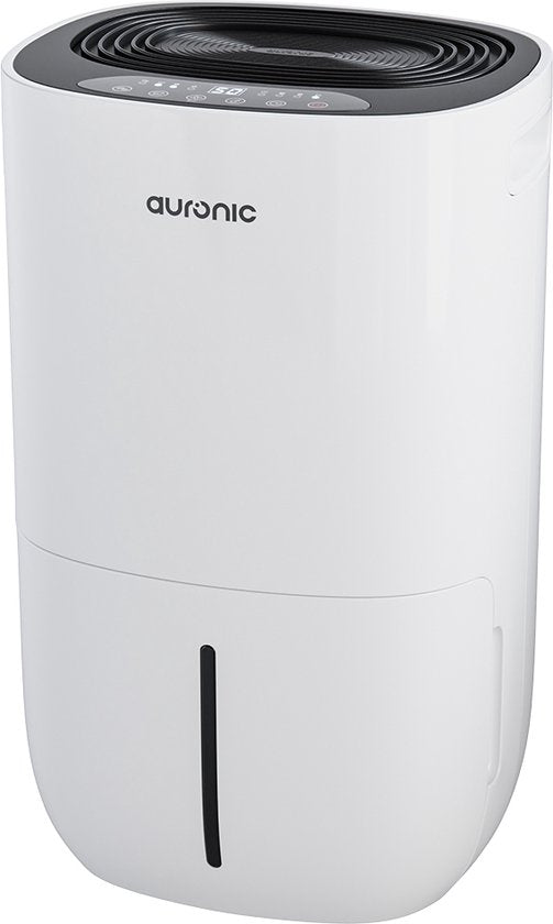 Auronic Luchtontvochtiger en Luchtreiniger - Pro Plus Series - Ontvochtigt 16L per dag in Huis - 5L Waterreservoir - Slaapkamer en Woonkamer - Was-droog functie - Vochtopnemer voor in Huis - Dehumidifier - Wit(16 l/Wit， Pro Plus Series)