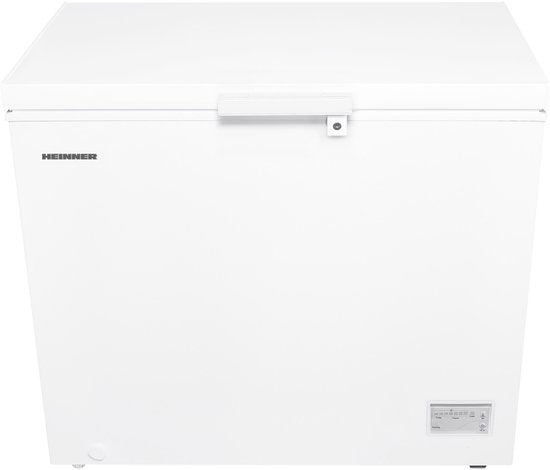 Heinner HCF-HM246INVCD Diepvrieskist – 246 L – Convertible (Koelkast/Vriezer) – Waterbestendig LED-display – Vergrendelbaar – Wit – 5 Jaar Garantie